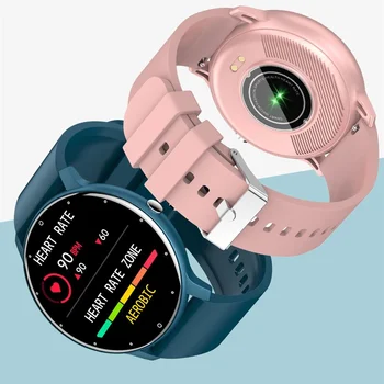 Ceas inteligent Bărbați Femei Smartwatch Monitor de Ritm Cardiac Sport Fitness Muzica Doamnelor Ceas pentru Android, IOS, Telefon, transport Gratuit
