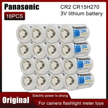 16PCS Original Panasonic CR2 CR15H270 3V 800mAh Baterii cu Litiu DLCR2 ELCR2 Pentru aparat Foto Digital Aparat Fotografic Lanterne