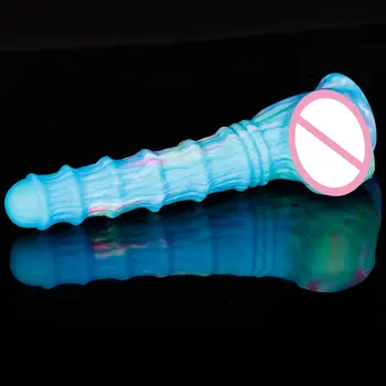 Moale Monstru Vibrator Realist ventuza Penisul Lesbiene Faloimitator Pula Mare din Silicon Dildo-uri pentru Femei Gay Dildio Adult Sex Toy