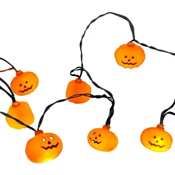 10/20 LED Lumini de Halloween Portabil Dovleac Șir de Lumini Lumini de Vacanță Acasă Bara de Partid Decor Consumabile Decor de Halloween