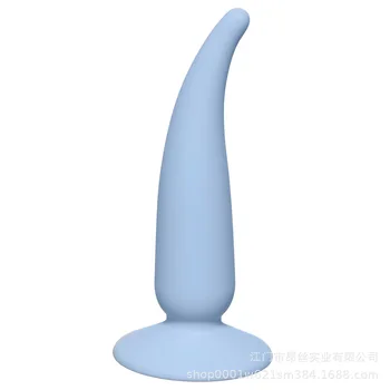 En-gros de Adult Jucarii Sexuale din Silicon vibrator Anal cu ventuza Puternica Penis artificial Masturbari Anal Vaginal Stimulator Butt Plug Adulti S
