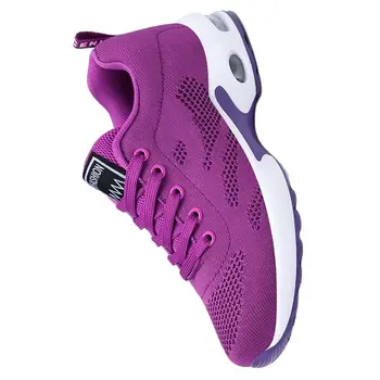 2021 Adidasi Femei Pantofi Balerini Casual Doamnelor Pantofi de Femeie Dantela-Up Ochiuri de Lumină Respirabil Feminin zapatillas de deporte para mujer
