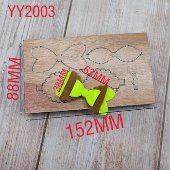Mini papion din lemn de mucegai cuțit mucegai YY2003 sunt potrivite pentru general mor de tăiere mașină de pe piață
