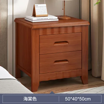 AOLIVIYA Noptiera din Lemn Masiv, Modern, Mini-Casă Mică Dormitor Dulap Raft Simplu Fișier Cabinet ShuangHong 2023