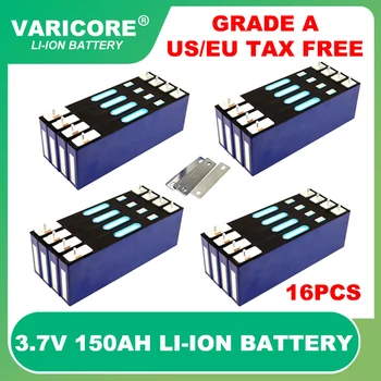 16pcs 3.7 v 150Ah baterie de Litiu de Putere mobil pentru 3s 12v 24v 36v 48v 13s electric vehicul Off-grid Vântul Solar Clasa Un duty-Free