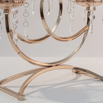 De Lux Sfesnice Moderne Cristal Transparent Design Sfesnice Lampa Centerpieces Velas Decorativas Decor Acasă