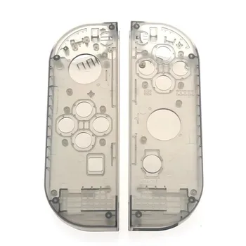 Nintend Comutator culoare Gri Translucid Locuințe Caz Coajă de Mijloc Cadru Masca de Acoperire pentru Nintendo Comutator NS Bucurie-Con Controler de Reparare