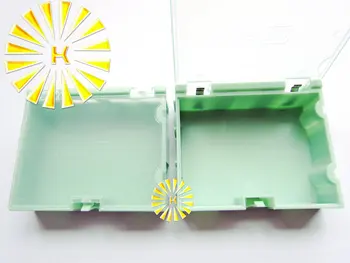 1buc x #3 Verde Condensator Rezistor SMT Componente Electronice Mini cutie Depozitare Practice Bijuterii Stocate în Cazul Conectorului