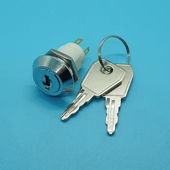 16mm comutator Electronic treapta a doua S1605 putere ușa de blocare stație de bază lift accesorii comutator cu cheie