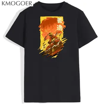 Demon Slayer Kimetsu Nu Yaiba Agatsuma Zenitsu Plus Dimensiune Figura Anime De Moda T-Shirt De Vânzare Fierbinte De Vară Casual Unisex T-Shirt