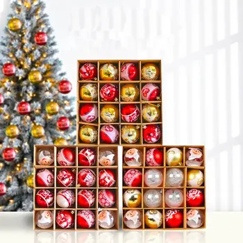 Ornamente de crăciun Minge de Set 16pcs Decorativ Copac Agățat Bile Set de Bile de Crăciun Agățat în Pomul de Crăciun Baubles Set Delicat