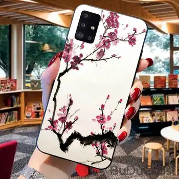 Pictura chineză Dongmei Negru Telefon Mobil Caz Pentru Samsung A10 20 30 40 50 70 10 20 2 Core C8 A30S A50S A7 8 9 2018 STELE
