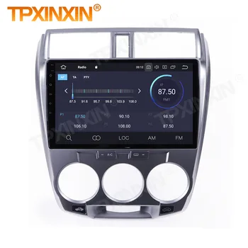 2 Din Carplay Android Receptor Radio Stereo Multimedia Pentru Honda City 2008 2009 2010 2011 2012 2013 Navi GPS Recorder Unitate Cap
