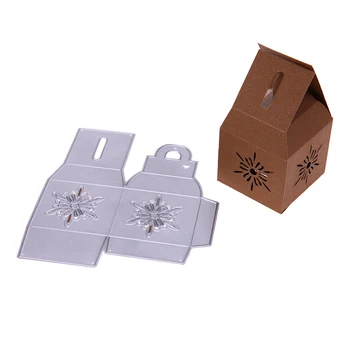 Cel mai bun pret cutie 3D moare Lampa cutie de bomboane de Metal de Tăiere Moare pentru DIY Scrapbooking Carduri Meserii 2019 Noi