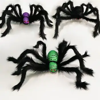 Halloween Spider Pluș Mare Înfricoșător Păros Păianjen De Jucărie Casa Bantuita Propunerii Pentru Petrecerea De Halloween Decoratiuni Elemente De Recuzită