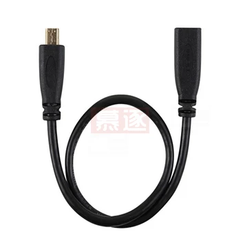 30cm D tip micro HD-compatibil sex masculin la feminin extensia scurt adaptor cablu