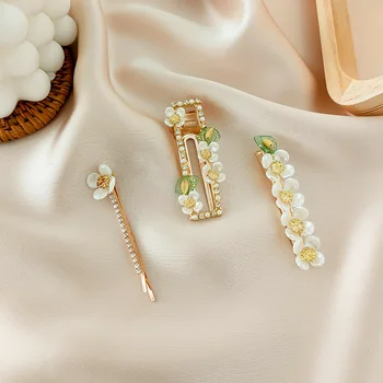 Noua Moda Elegant Pear Blossom Clip de Păr pentru Femei Cadouri Bijuterii