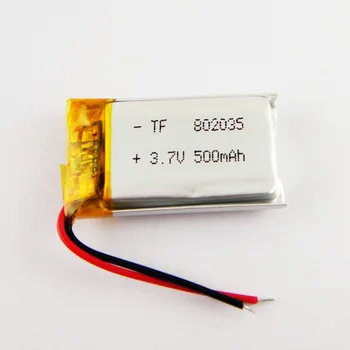 Maro 3,7 V litiu-polimer baterie 802035082035 LED-uri mici de încărcare a bateriei bar lampă Reîncărcabilă Li-ion cu Celule