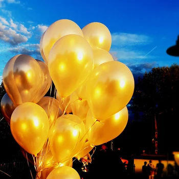 30-50pcs 10inch de 12 țoli Perla Balonul de Aur Tiffany Blue Light Latex, Baloane Nunta, Ziua Îndrăgostiților Fericit zi de Naștere Petrecere Decor