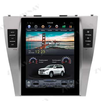 PX6 4+64 Tesla Stil Mare Ecran Android 9.0 Mașină Player Multimedia Pentru Toyota Camry 2007-2011 GPS Audio Radio stereo BT unitatea de cap