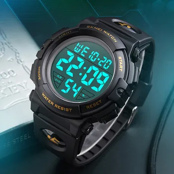 OTOKY Bărbați digital sport ceas militar 2021 nouă tendință de moda ceas rotund de sport seria versatil мужские часы