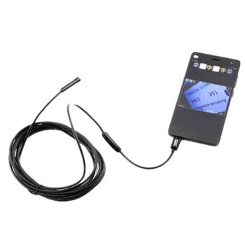 Endoscop Camera Intraorala Conecta cu Android Telefon Mobil Inteligent cu APP Gratuit cu Diametrul de 7mm Modul de Coajă și rezistent la apa IP66