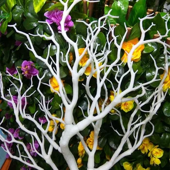New Sosire Nunta Recuzită Decoratiuni Coral Alb Ramuri de Copac Ornament Central DIY Drum Duce 10buc/lot