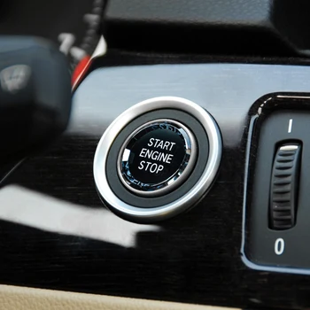 Auto Start Buton Interior Accesorii Auto Contactul Decor Capac Pentru BMW X5 X6 3 Seria 5 E60 E90 E70 E71 E92 E93
