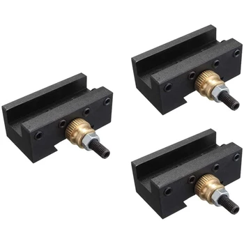 3Pcs Mini Strung Rapid Instrumente de Schimbare Post Holder Kit (1/4-1/2Inch), CNC de Alezat/de Cotitură/Confruntă Titularul Set