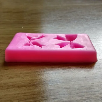 3D Minunat Fluture Nod Mucegai Silicon Fondant de Patiserie de Ciocolata Tort de Decorare Mucegai de Copt Instrumente