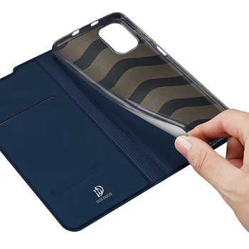 Pentru POCO F3 чехол Magnetic Piele Flip Wallet Stand de Telefon Acoperă Pentru Xiaomi Redmi K40 K40 Pro Puțin F3 Shell DUX DUCIS