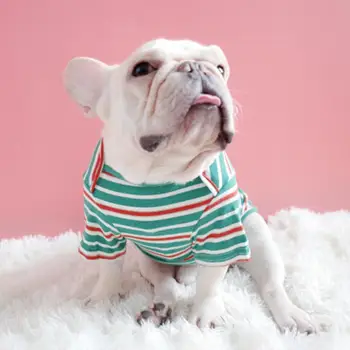Destul de Câine Tricouri Piele-friendly Companie de Îmbrăcăminte Elastic Textura Moale Subțire Pulover de Companie T-shirt Două-picior