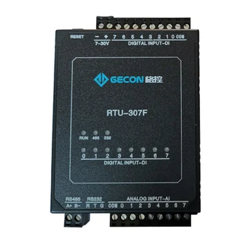 RTU-307F 8AI 8DI analogic canal de intrare comutare valoare de achiziție de control industrial Modbus RTU IO modulul PLC expansiune