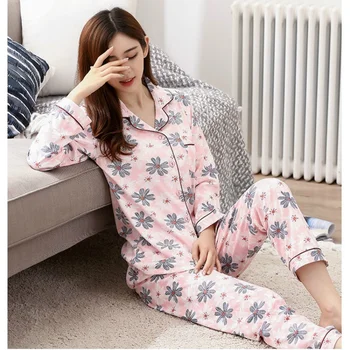 Noua Moda pentru Femei Seturi de Pijamale Lenjerie Halate de baie Costume de Homewear Sleepwear (M-XXL)