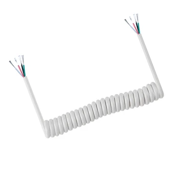 DIY datenkabel verlängerung kabel 3,0 mm ladegerät cablu USB draht vier core draht frühling