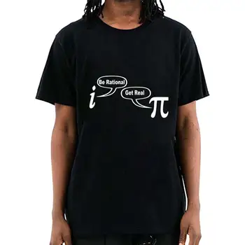 Men ' s T-shirt din bumbac casual Matematice geometrie Imprimare vrac o-gât rece tricou pentru bărbați t-shirt de sex masculin teuri topuri