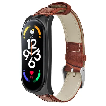 Curea de Ceas din piele Pentru Xiaomi Mi Band 7/7 NFC Smart Watch Band Înlocuire Curea de mână Pentru Mi Band 7 Curea Pentru Mi Band 7/7 NFC