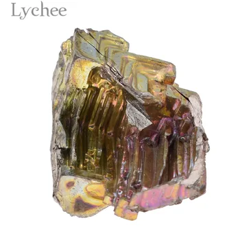 Lychee Viața 10g Curcubeu Bismut Minerale in Miniatura, de Cristal tipul de Piatră prețioasă Decor Acasă
