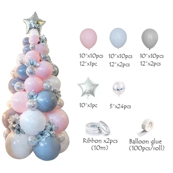 Pomul de crăciun Ghirlanda Baloane Arcada DIY Latex, Baloane, Decor de Crăciun Decor Pentru Casă Provizii în aer liber Globos